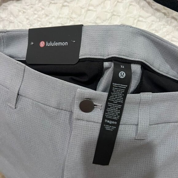 Lululemon ABC Slim Fit Gray Trousers 32L NWT - Picture 7 of 7